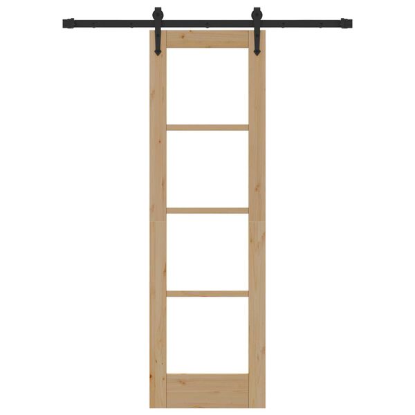 vidaXL Cs&uacute;sz&oacute; ajt&oacute; ORKDAL Term&eacute;szetes 61 x 198,5 cm