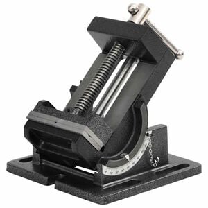 vidaXL manu&aacute;lisan műk&ouml;dtetett d&ouml;nthető satu 110 mm