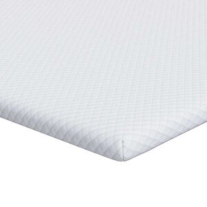 vidaXL Mem&oacute;riahab matrac topper 80 x 200 cm Thick Puha Feh&eacute;r