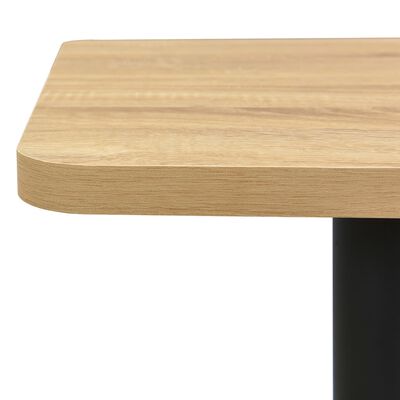 vidaXL tölgyfa színű bisztróasztal 60 x 60 x 107 cm