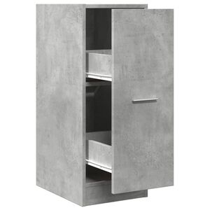 vidaXL betonsz&uuml;rke szerelt fa patikaszekr&eacute;ny 30 x 41 x 77,5 cm