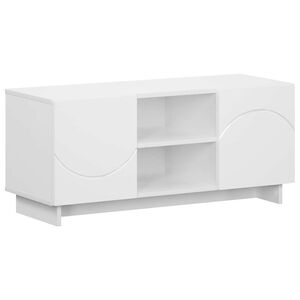 vidaXL TV &aacute;llv&aacute;ny 90 x 34.5 x 40 cm Feh&eacute;r Szerelt Fa
