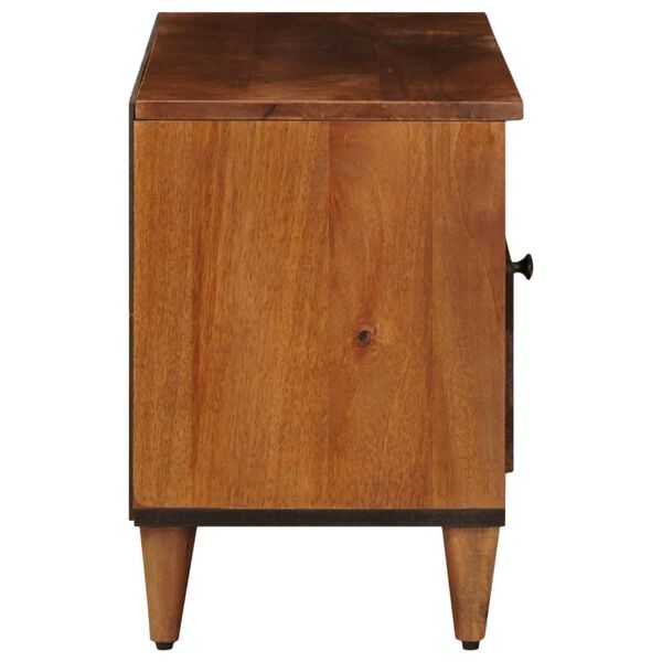 vidaXL TV szekr&eacute;ny fi&oacute;kkal Di&oacute; 100 x 33 x 46 cm T&ouml;m&ouml;r Mang&oacute;f&aacute;t