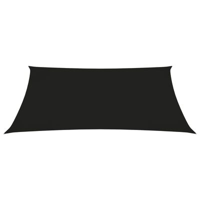 vidaXL fekete téglalap alakú oxford-szövet napvitorla 3,5 x 4,5 m