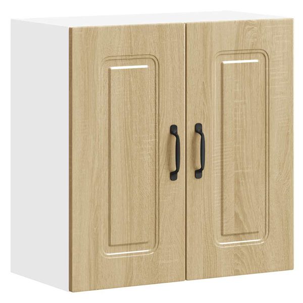 vidaXL konyhai fali szekr&eacute;ny Kalmar sonoma t&ouml;lgy műszaki fa