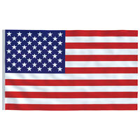 vidaXL amerikai zászló 90 x 150 cm