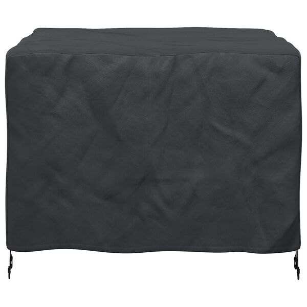 vidaXL B&uacute;tor takar&oacute; Egysz&iacute;nű Fekete 100 x 100 x 70 cm 210D