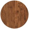 vidaXL Asztallap &Oslash; 30 x 4 cm Kerek T&ouml;m&ouml;r T&ouml;lgyfa Vil&aacute;gos Barna