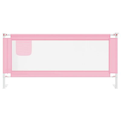 vidaXL rózsaszín szövet biztonsági leesésgátló 200 x 25 cm