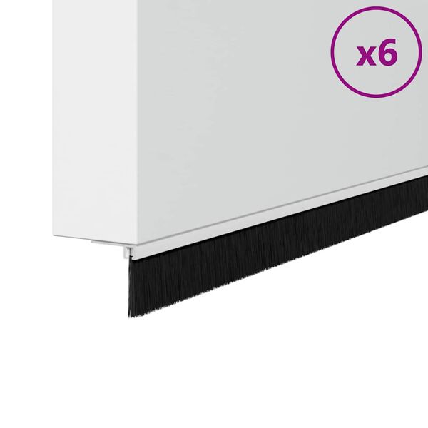 vidaXL &Ouml;ntapad&oacute; ajt&oacute; kefe t&ouml;m&iacute;t&eacute;sek 6 pcs Feh&eacute;r 100 cm