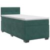 vidaXL Boxspring &aacute;gy matraccal S&ouml;t&eacute;tz&ouml;ld 90 x 200 cm B&aacute;rsony