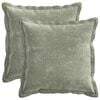 vidaXL P&aacute;rna huzat 2 pcs HOUTEN Z&ouml;ld 50 x 50 cm Chenille Sz&ouml;vet