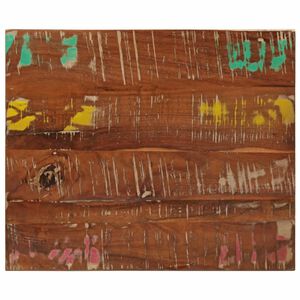 vidaXL t&ouml;m&ouml;r &uacute;jrahasznos&iacute;tott fa t&eacute;glalap alak&uacute; asztallap 60x50x2,5 cm