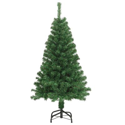 vidaXL zöld PVC műkarácsonyfa vastag ágakkal 120 cm