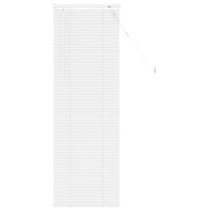 vidaXL Zsaluzia Feh&eacute;r 150 x 40 cm 25 mm PVC