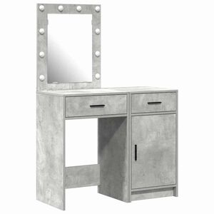 vidaXL &Ouml;lt&ouml;zk&ouml;dőasztal 2 db Sz&uuml;rke 50 x 41 x 135 cm Szerelt Fa