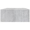 vidaXL betonszürke MDF falra szerelhető fiókos polc 40 x 23,5 x 10 cm