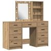 vidaXL &Ouml;lt&ouml;zk&ouml;dőasztal 3 pcs Barna 40 x 41 x 135 cm Faanyag