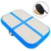 vidaXL k&eacute;k PVC felf&uacute;jhat&oacute; tornamatrac pump&aacute;val 60 x 100 x 20 cm