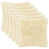 vidaXL P&aacute;rna huzat 6 pcs HEERLEN Kr&eacute;msz&iacute;nű 50 x 50 cm PV Mikropl&uuml;ss