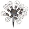 HI 10 db LED-es napelemes kerti l&aacute;mpal&aacute;nc 5,5 cm