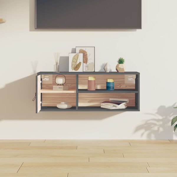 vidaXL sz&uuml;rke t&ouml;m&ouml;r fenyőfa faliszekr&eacute;ny 80 x 30 x 30 cm