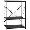 vidaXL fekete szerelt fa mikrohull&aacute;m&uacute; szekr&eacute;ny 60 x 39,6 x 79,5 cm