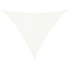 vidaXL feh&eacute;r HDPE napvitorla 160 g/m&sup2; 3 x 3 x 4,2 m