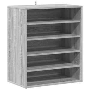 vidaXL sz&uuml;rke sonoma sz&iacute;nű szerelt fa cipősszekr&eacute;ny 60 x 35 x 70 cm