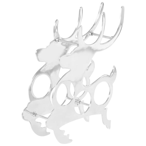 vidaXL ez&uuml;stsz&iacute;nű t&ouml;m&ouml;r alum&iacute;nium bortart&oacute; &aacute;llv&aacute;ny 33 x 14 x 54 cm