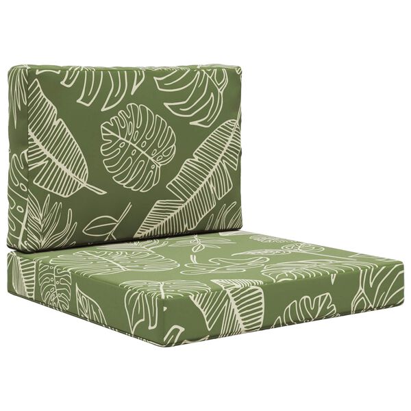 vidaXL K&uuml;lt&eacute;ri kanap&eacute; p&aacute;rna 2 pcs Lev&eacute;lminta Poli&eacute;szter