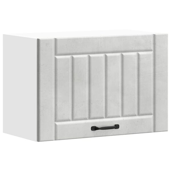 vidaXL konyhai fali szekr&eacute;ny Lucca betonsz&uuml;rke szerelt fa