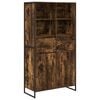 vidaXL Sz&eacute;f F&uuml;st&ouml;s t&ouml;lgy 81 x 36 x 150.5 cm Szerelt Fa