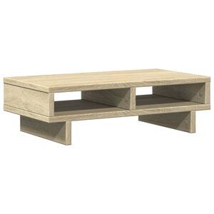 vidaXL sonoma t&ouml;lgy sz&iacute;nű szerelt fa monitor&aacute;llv&aacute;ny 50 x 27 x 15 cm