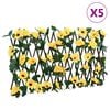vidaXL 5 db s&aacute;rga bőv&iacute;thető műborosty&aacute;nr&aacute;cs 180 x 30 cm
