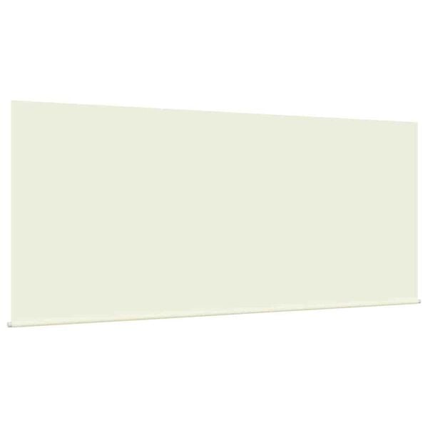 vidaXL Beh&uacute;zhat&oacute; napellenző Kr&eacute;m 350 x 250 cm Pamut &eacute;s Alum&iacute;nium