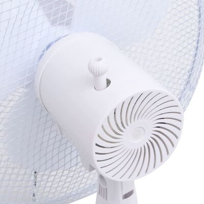 vidaXL fehér álló ventilátor Φ40 cm 120 cm