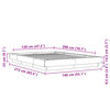vidaXL sonoma tölgyszínű szerelt fa ágykeret 120 x 200 cm