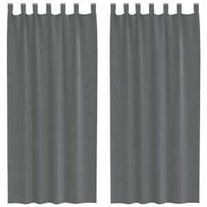 vidaXL 2 db s&ouml;t&eacute;tsz&uuml;rke f&aacute;tyolf&uuml;gg&ouml;ny&ouml;k hurokkal 140x245 cm