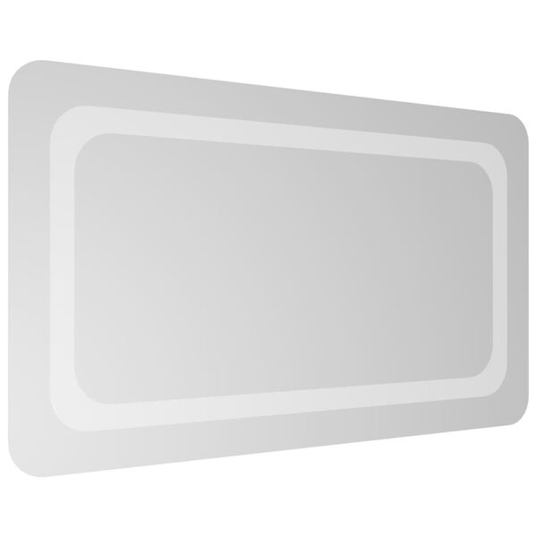 vidaXL LED-es f&uuml;rdőszobat&uuml;k&ouml;r 40x70 cm