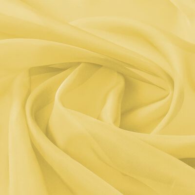 vidaXL sárga fátyolszövet 1,45 x 20 m
