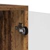 vidaXL Fali Szekrény Falra szerelhető Öreg fa 35 x 37 x 102 cm Faanyag