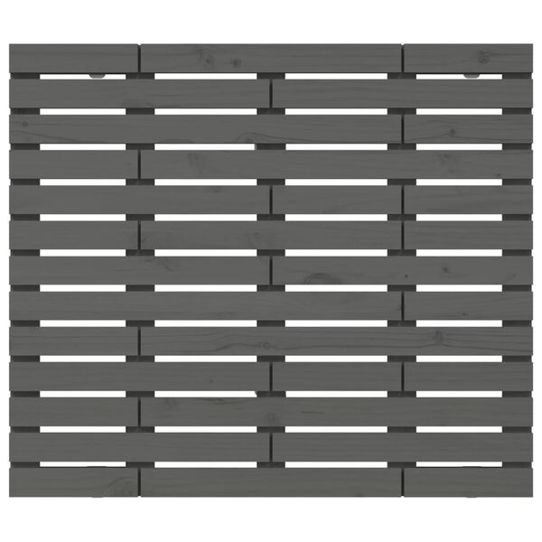 vidaXL sz&uuml;rke t&ouml;m&ouml;r fenyőfa fali fejt&aacute;mla 141 x 3 x 91,5 cm