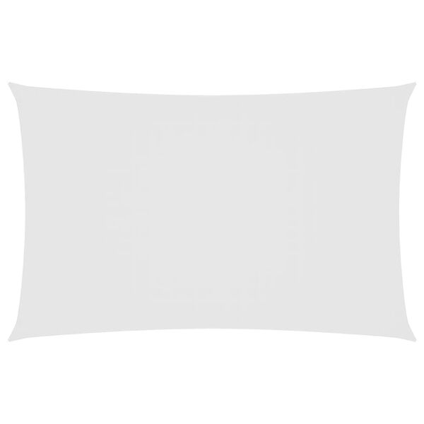 vidaXL fehér téglalap alakú oxford-szövet napvitorla 6 x 8 m