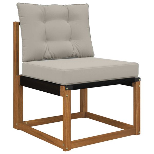 vidaXL K&uuml;lt&eacute;ri kanap&eacute; p&aacute;rna 2 pcs Sz&uuml;rke Poli&eacute;szter