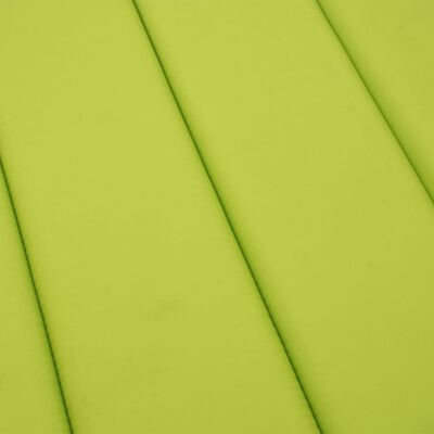 vidaXL élénkzöld oxford szövet napozóágy párna 200 x 50 x 3 cm