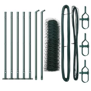 vidaXL Ker&iacute;t&eacute;soszlop Z&ouml;ld