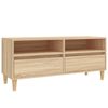 vidaXL sonoma t&ouml;lgysz&iacute;nű szerelt fa TV-szekr&eacute;ny 100x34,5x44,5 cm
