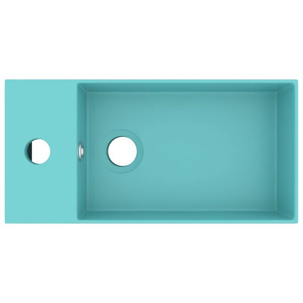 vidaXL vil&aacute;gosz&ouml;ld ker&aacute;mia mosd&oacute;kagyl&oacute; t&uacute;lfoly&oacute;val