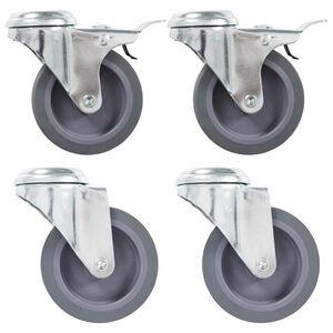 vidaXL 4 db h&aacute;tfuratos &ouml;nbe&aacute;ll&oacute; g&ouml;rgő 75 mm